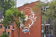 Smoke Gets in Your Eye – Avenue du Président-Kennedy at Jeanne Mance Street, Montréal, Québec