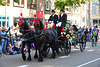 Leidens Ontzet 2013 – Optocht – Horse-drawn carriage