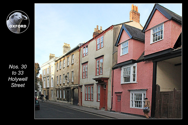 30  to 33 Holywell Street - Oxford - 6.12.2013