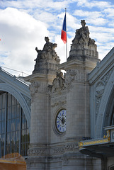 Tours train station, France