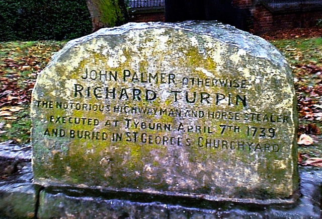 Dick Turpin's grave.