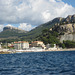 Hotels and main beach at Cassis