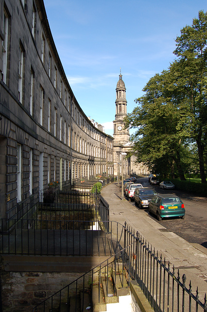 Saint Mary's Church & Bellevue Crescent, Edinburgh