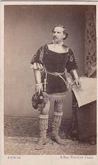 Première-cast "L'Africaine" (1); Emilio Naudin as Vasco da Gama by Erwin Hanfstaengl