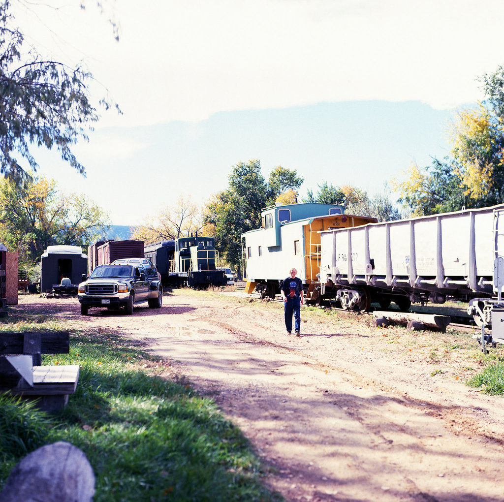 Dennis in Valmont yard