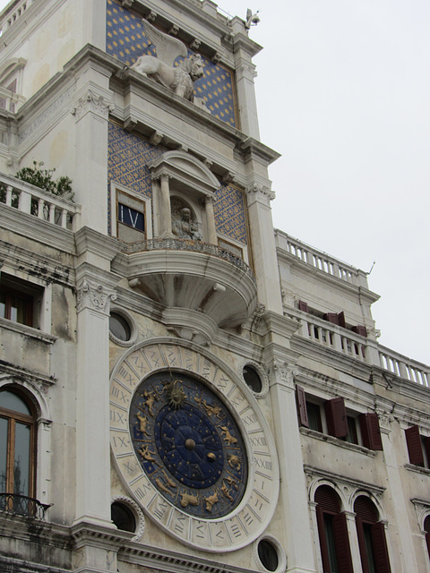 This clock at the Doge's Palace gives you the hour and the astrological sign.