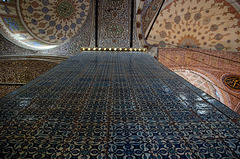 Mosaïques de la Mosquée Bleue d'Istanbul