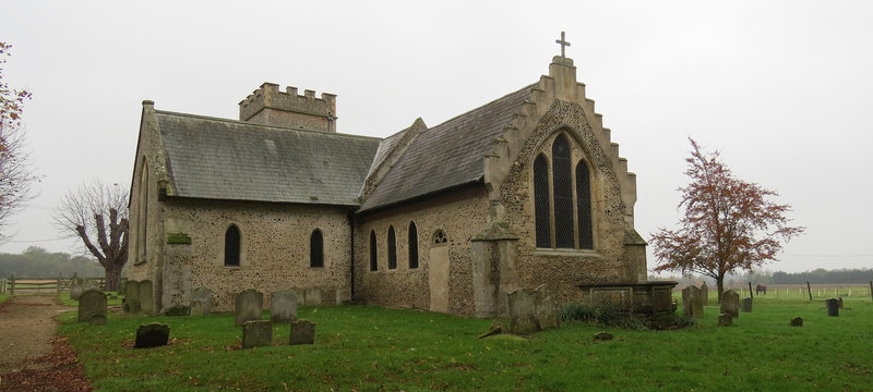 hunston church, suffolk