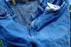 Clean Blue Jeans