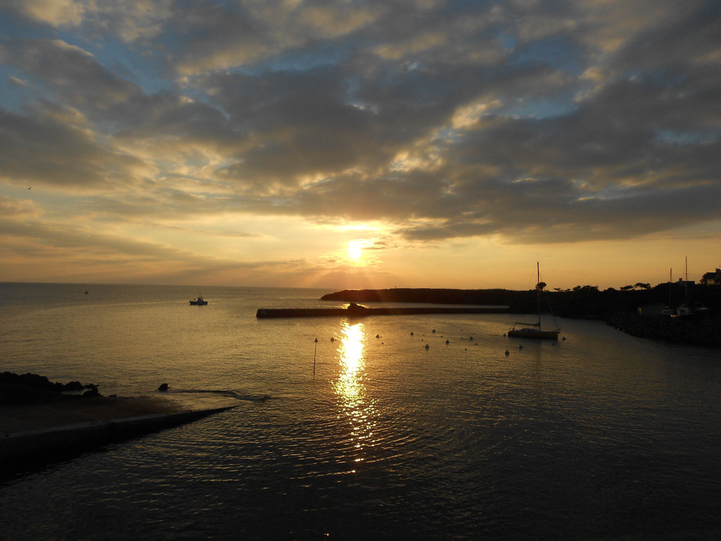 coucher de soleil sur DOELAN, '29)