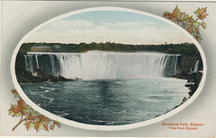 Horseshoe Falls, Niagara - View from Canada