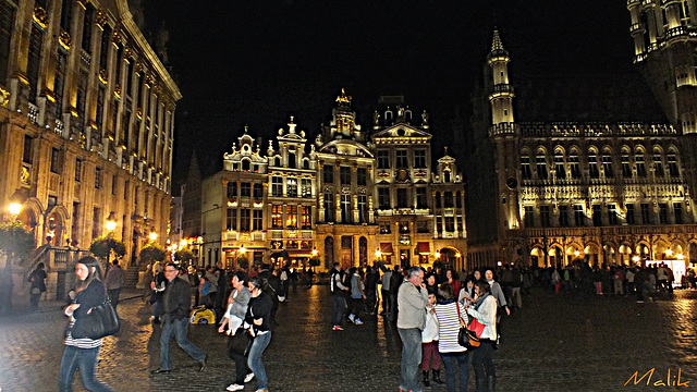 Bruxelles..La grande place.