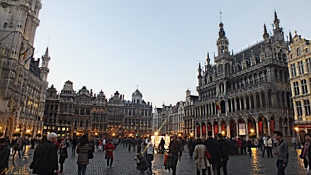 Bruxelles..La grande place.