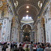 St. Peter's Basilica.  The size and scope of this place was difficult to grasp.