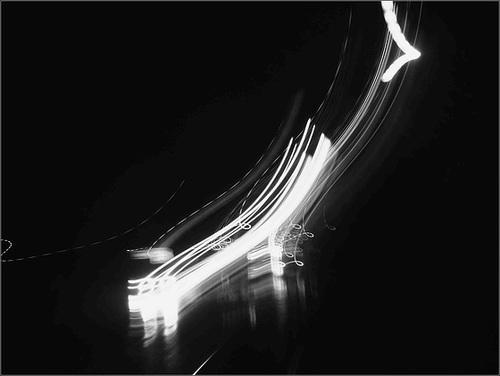 Headlights in the Rain