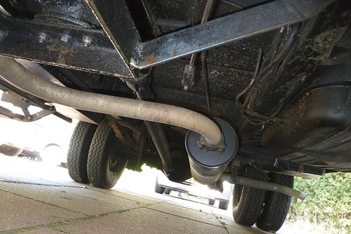 1967 Mercedes-Benz L319 – Exhaust