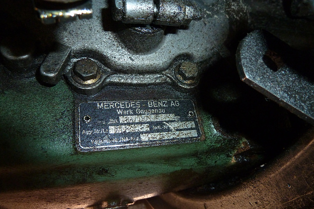 1967 Mercedes-Benz L319 – 711.113 Transmission