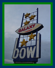 BOWL .......Galaxy lanes billboard.