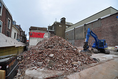 Building demolished on the Breestraat