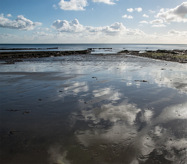 Charmouth at low tide