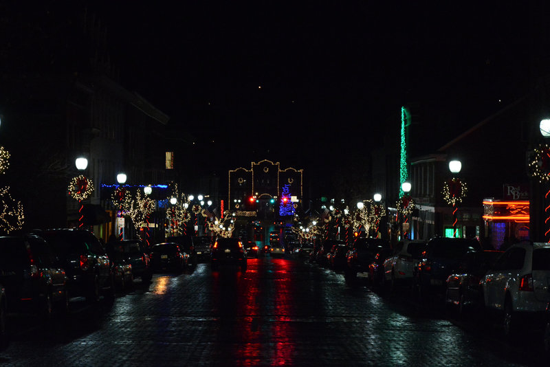 Athens, Ohio, at Christmastime