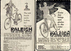 Raleigh Club adverts
