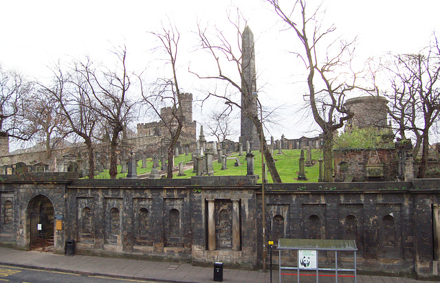 Old Cemetery, Waterloo Place, Edinburgh