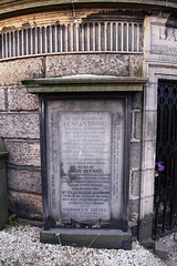 Irvine Memorial, Old Cemetery, Waterloo Place, Edinburgh