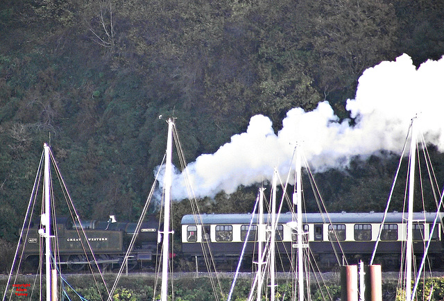 Leaving Kingswear