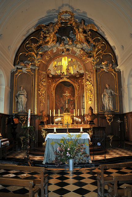 Choeur de l'église d'Acquigny