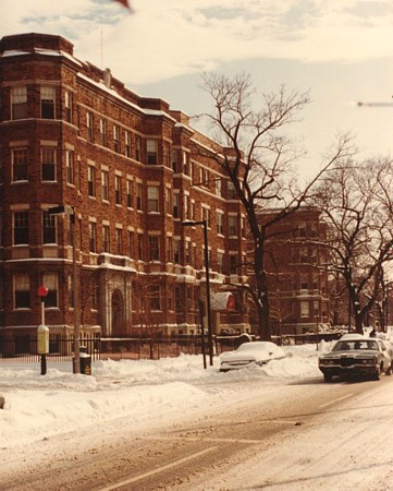 Boston, Fenway Park Drive Winter