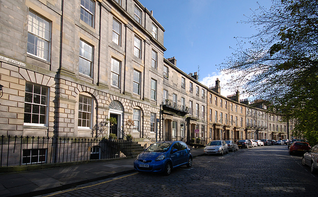 Royal Crescent, Edinburgh, Scotland