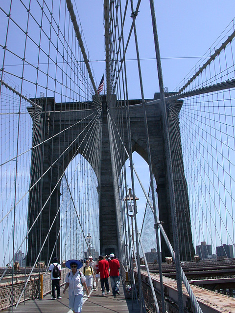 NYC Brooklyn Bridge 3695