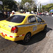 Taxi panaméen / Yellow cab in Panama.