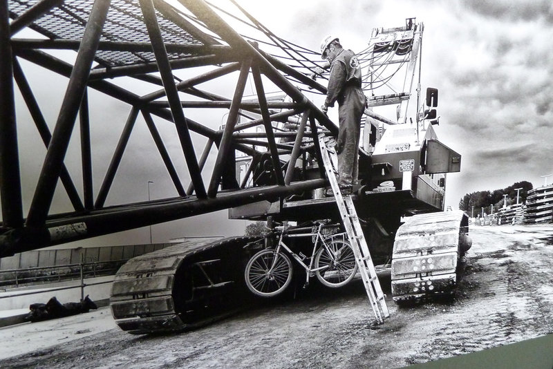 Open day A4 aquaduct – Bicycles everywhere