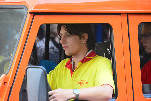 Leidens Ontzet 2013 – Parade – Rescue man