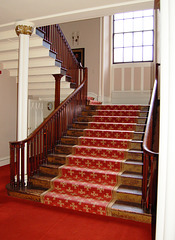 Staircase, Bishop Auckland Castle, County Durham