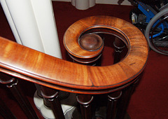 Staircase, Bishop Auckland Castle, County Durham