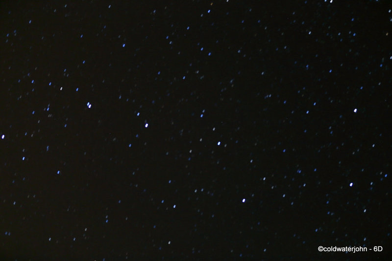 The Great Dipper - The notes are outlining its shape