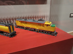 Lego train exhibit