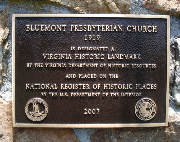 Bluemont Presbyterian Church - 1919.