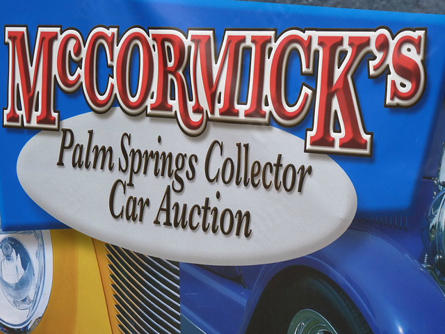 McCormick's Palm Springs Collector Car Auction (1) - 22 November 2013