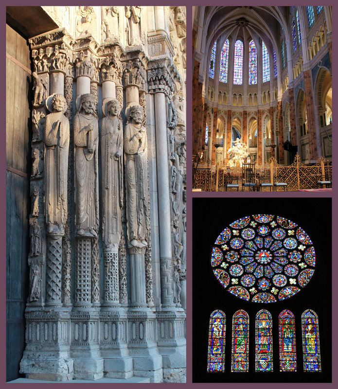 Détails cathédrale de Chartres