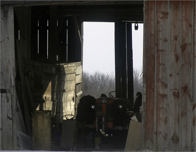 Inside the Barn