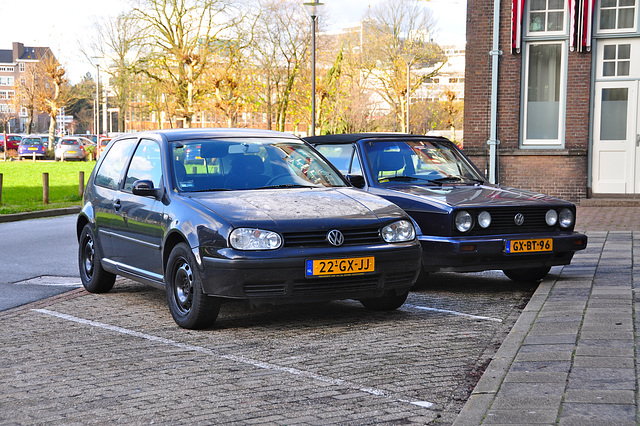 1993 Volkswagen Golf Cabriolet & 2001 Volkswagen Golf