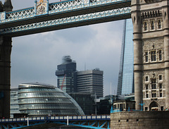 Through Tower Bridge.