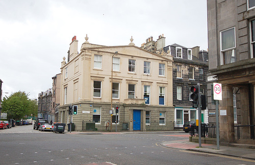 Corner of Constitution Street and Queen Charlotte Street, Leith, Edinburgh