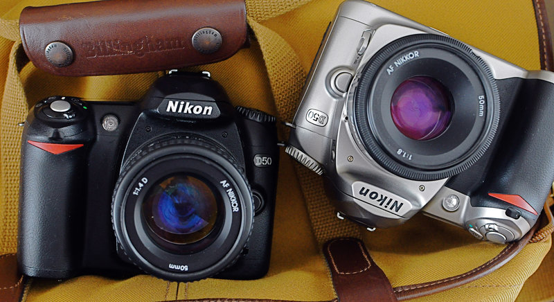 Two Nikon D50 Cameras