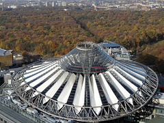 Sony centre roof