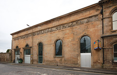 Baltic Street facade of the Former Corn Exchange, Constitution Street, Leith, Edinburgh